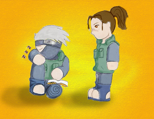 Sleeping Chibi - Kakashi