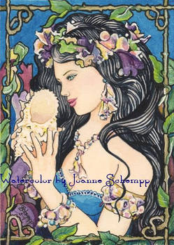 Diane Mermaid ACEO