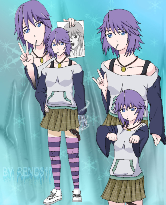 Mizore Shirayuki Ice Girl