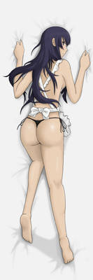 Saeko Dakimakura Back