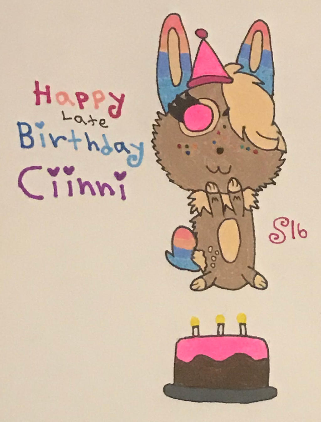 A Late but Cute Birthday Gift for Ciinni (Apology)