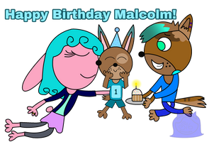 Malcolms First Birthday