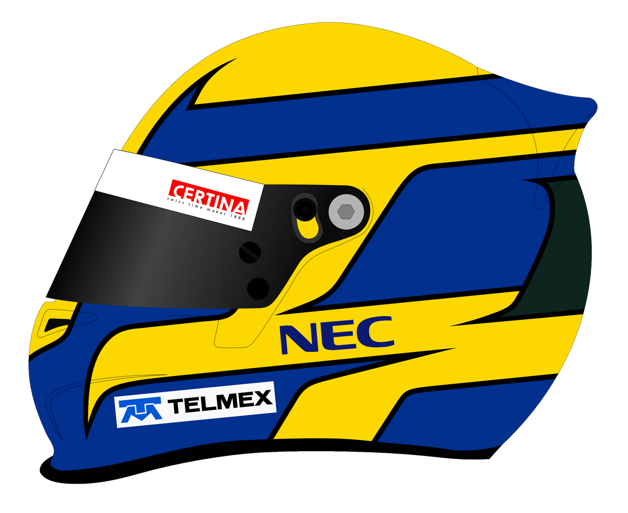 Esteban gutierrez deals helmet