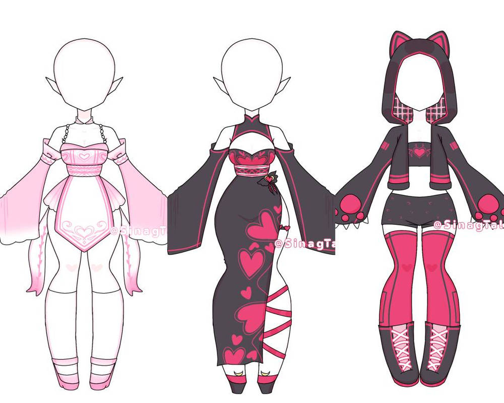 Outfit adopts by SinagTalaArt on DeviantArt