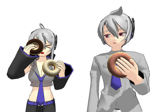 Snack Mmd MMD - Donuts Download by AbsentWhite on DeviantArt
