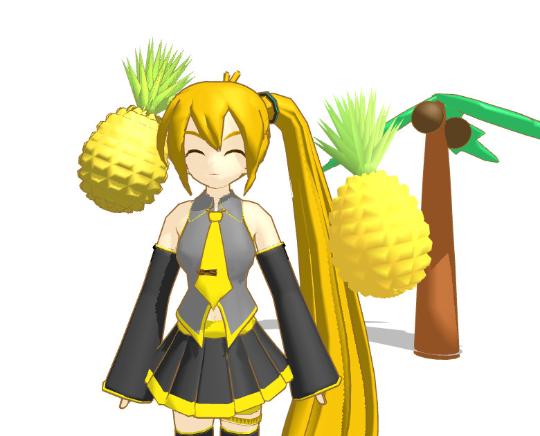 MMD - Pineapple +DL