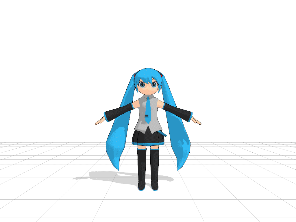 Model Progression (Gif) by AbsentWhite on DeviantArt