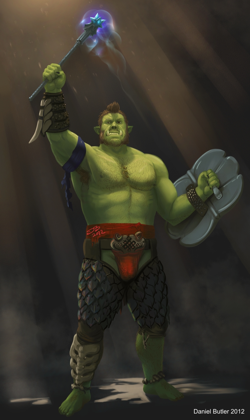 Orc with color