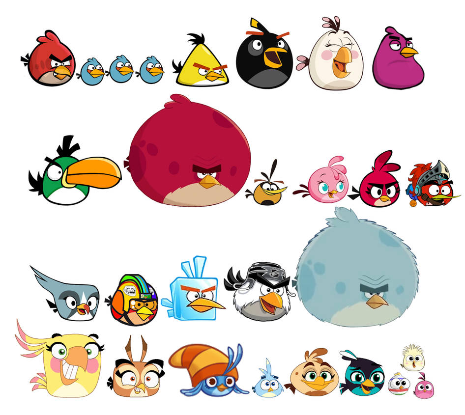 Angry Birds PPcandy All Birds Main Characters By AngryBirdsking On angry-birds-ppcandy-all-birds-main-characters-by-angrybirdsking-on