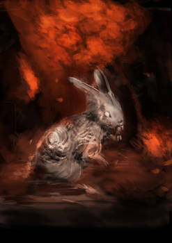 Commission work: THE HERETIC HARE