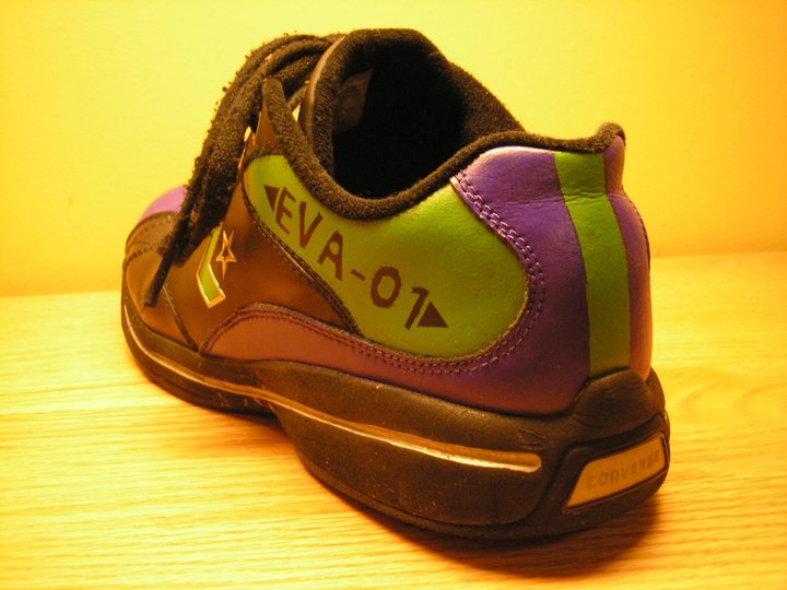 Custom Evangelion Shoes-Back