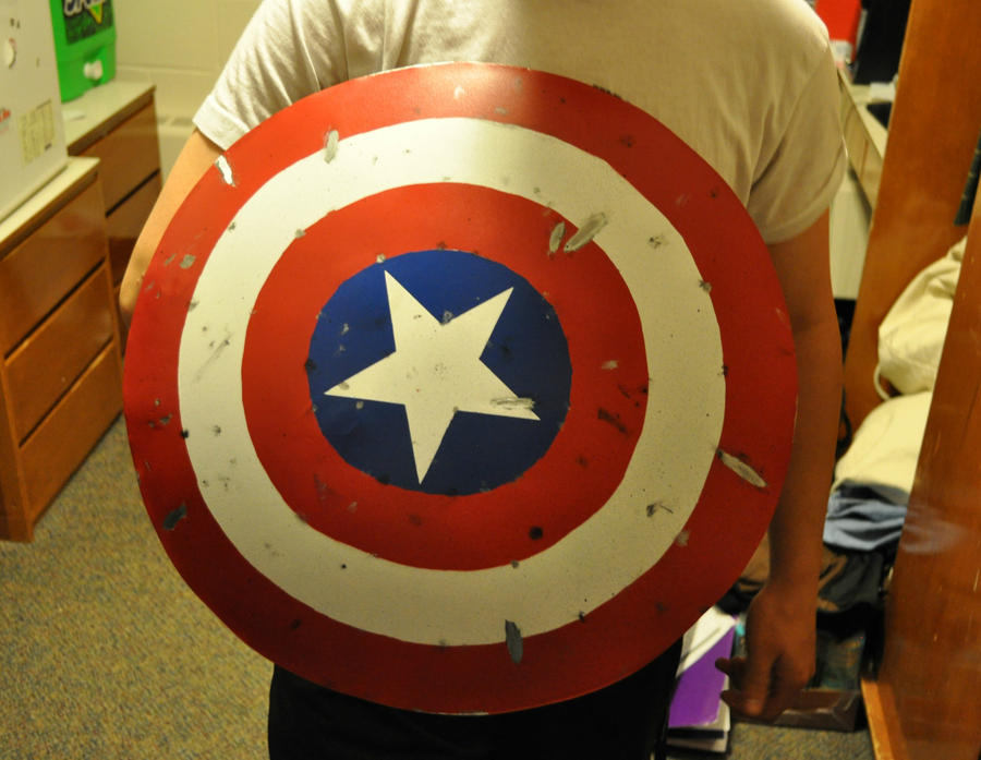 Captain America Shield-Scale View