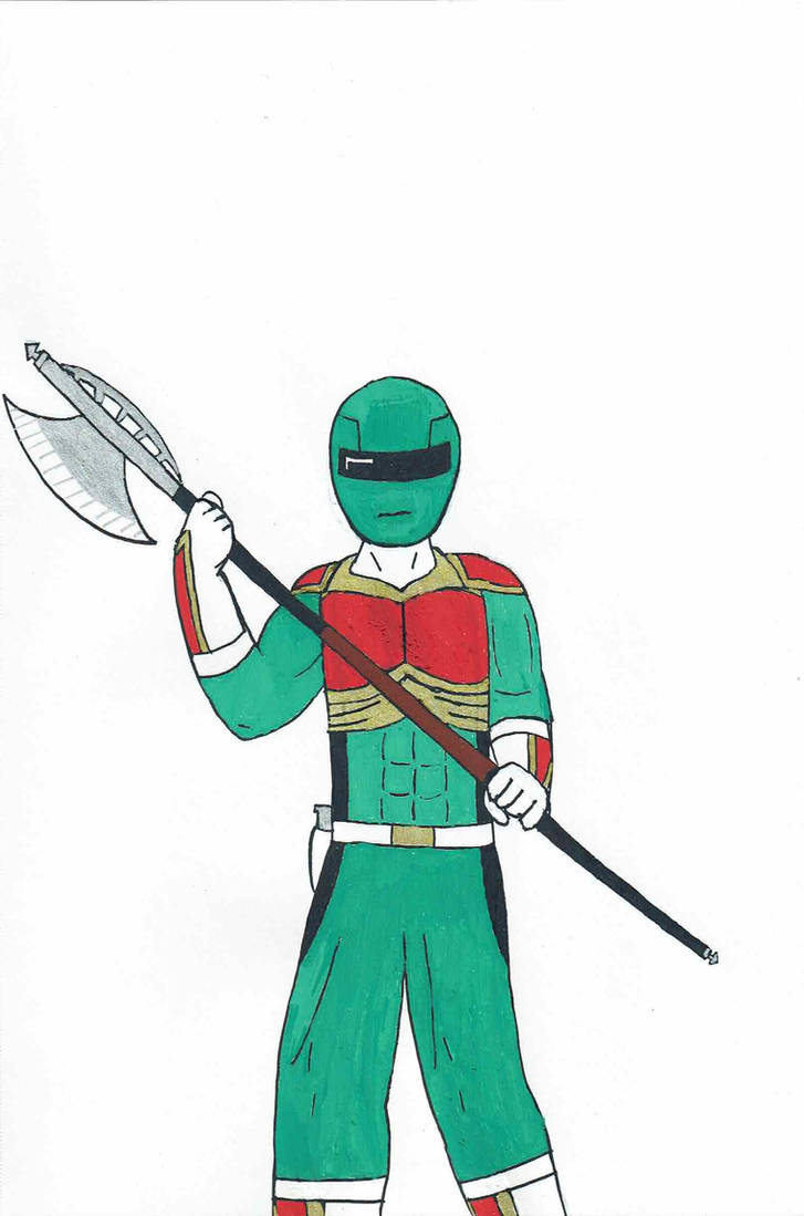 Power Rangers Green Rangers Deviantart Power Ranger - Green Armoured by ND0144 on DeviantArt