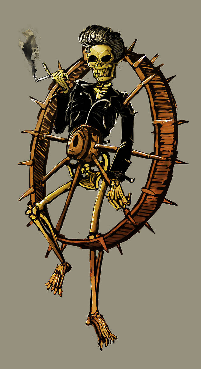 60's Skeleton Wheel by Desadaptado on DeviantArt