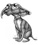 Ballpoint Chihuahua by kookybat