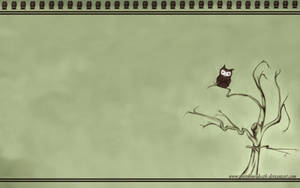 Blue Owl Desktop Wallpaper by kuehlDesigns on DeviantArt