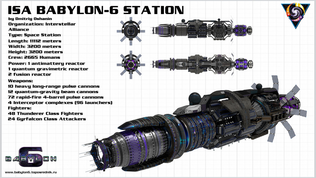 ISA Babylon-6 Station by AvengerB6 on DeviantArt