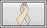 Silver and Gold Awareness Ribbon