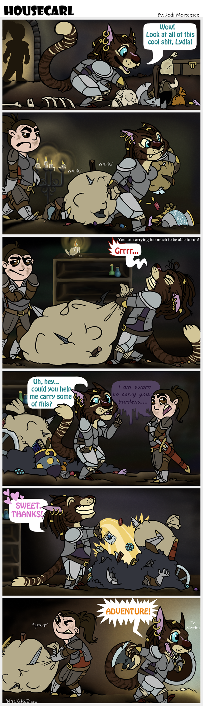 Housecarl - A Skyrim Comic