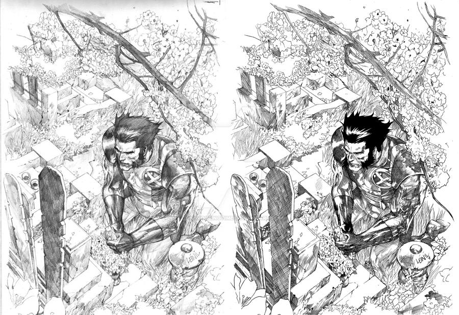 Wolverine Inking Wolverine Inking Practice by controllingtime on DeviantArt