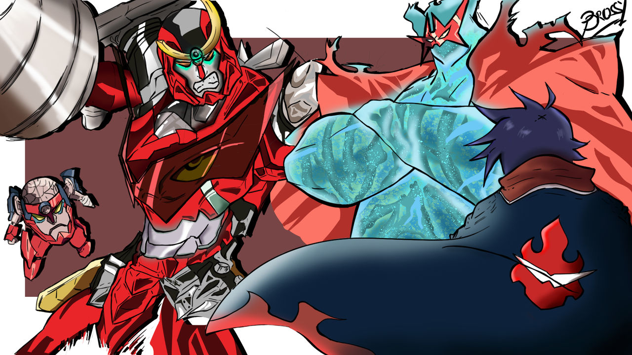 Tengen Toppa Gurren lagann Fan Art by BrossyGBV on DeviantArt