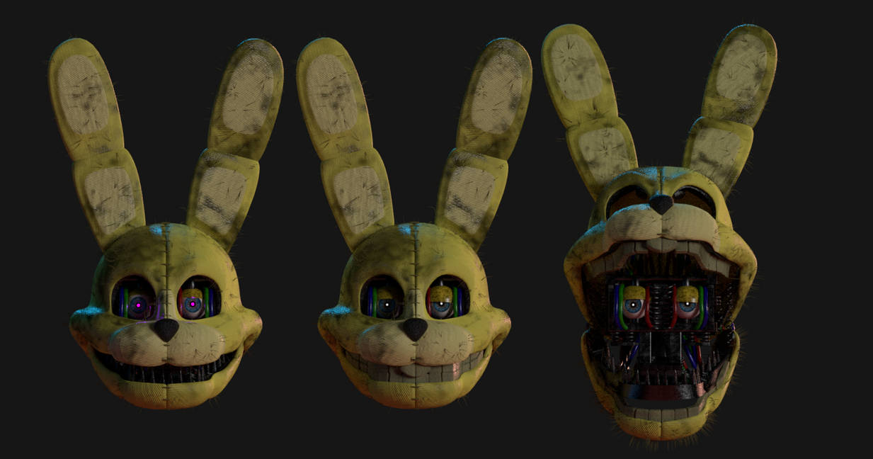 Spring Block Springbonnie realistic springbonnie w.i.p1 by ChocoProductions2 on DeviantArt