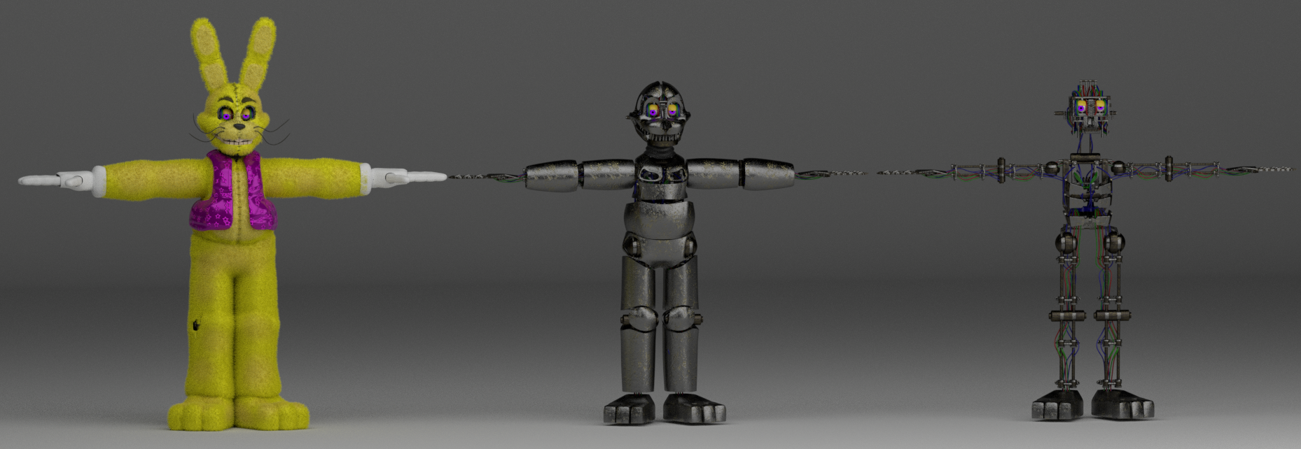 Springbonnie w.i.p3 by ChocoProductions2 on DeviantArt