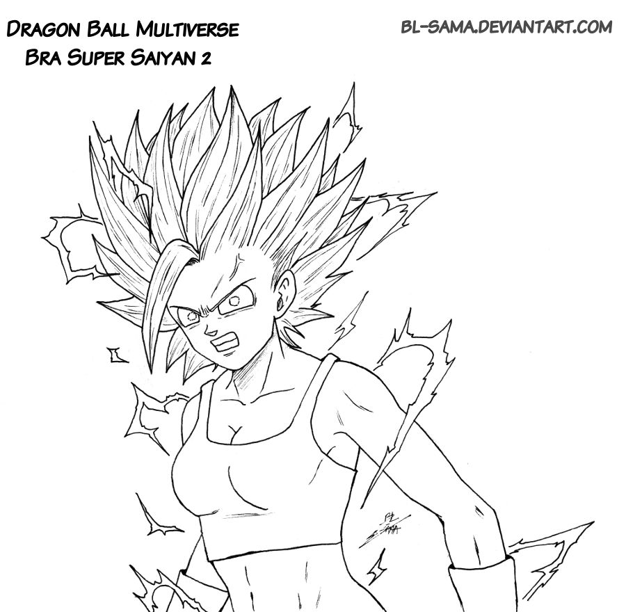Bra Dragon Ball Multiverse by KingsInkings17 on DeviantArt