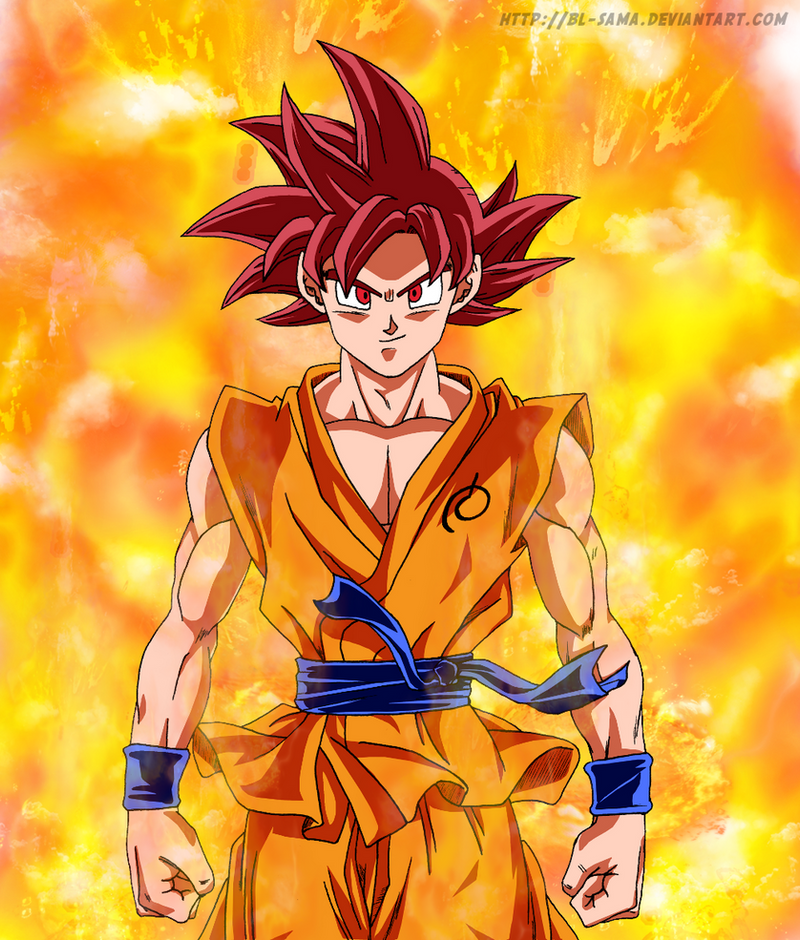 Super Saiyan God Son Goku - Fire And Fury by DEMONAnelot on DeviantArt   Dragon ball super artwork, Anime dragon ball goku, Dragon ball super manga