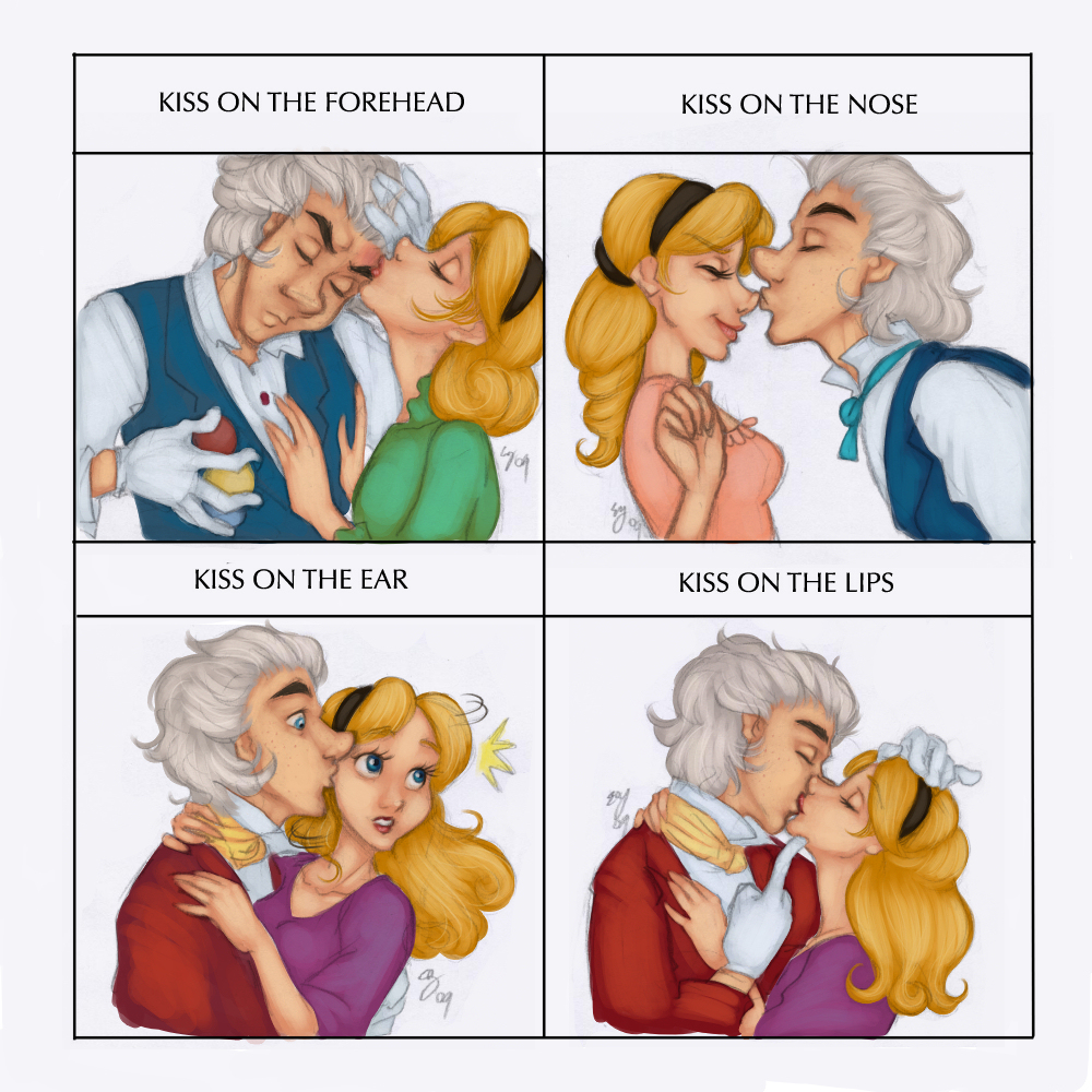 Kiss Meme - Alice and Hatter