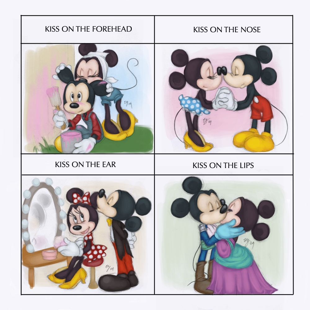 Kiss Meme - Minnie and Mickey