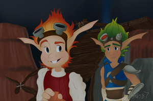 Jak and Daxter Screenshot Repaint