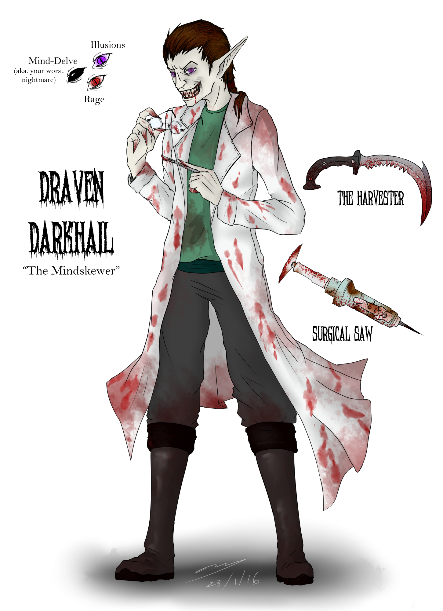 Draven Darkhail: Official Ref (BIO ADDED!!!)