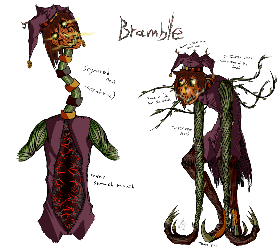 Minecraft Bramble Bramble: Official Ref by TheWickedWordsmith on DeviantArt