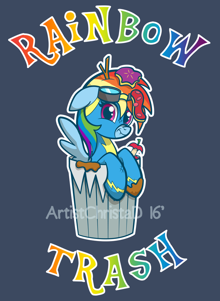 Rainbow Trash