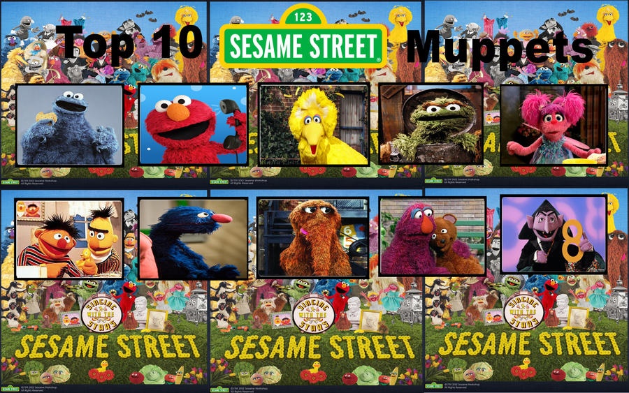 Sesame Street Character Timelines By Thomperfan On, 40% OFF