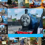 Edward the Blue engine collage