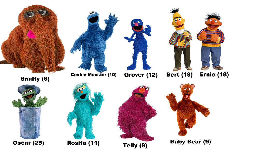 New Sesame Street Characters