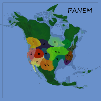 Deviantart Panem Map of Panem by roseflight on DeviantArt