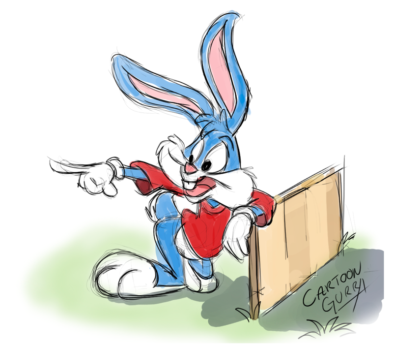 Buster Bunny by CartoonGurra on DeviantArt