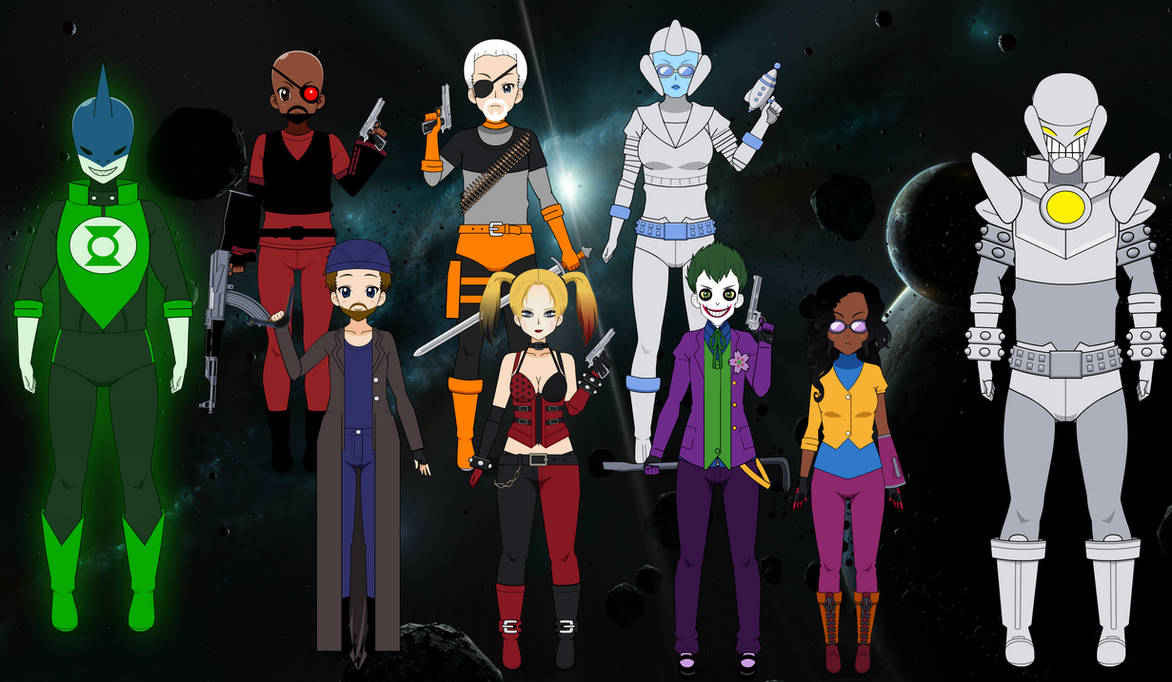 DC Comics - Arkhamverse Squad vs Anti-Monitor by DarthLeonhart on ...