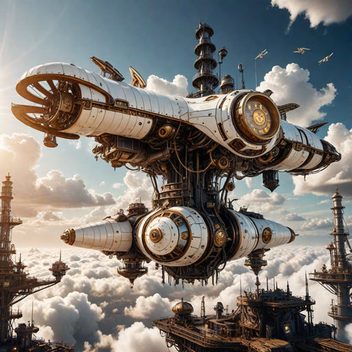 Alternative life over the clouds by Waldeck on DeviantArt