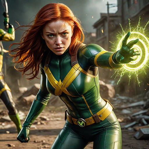 White Phoenix Mutant Messiah Hope Summers - Energy by Waldeck on DeviantArt