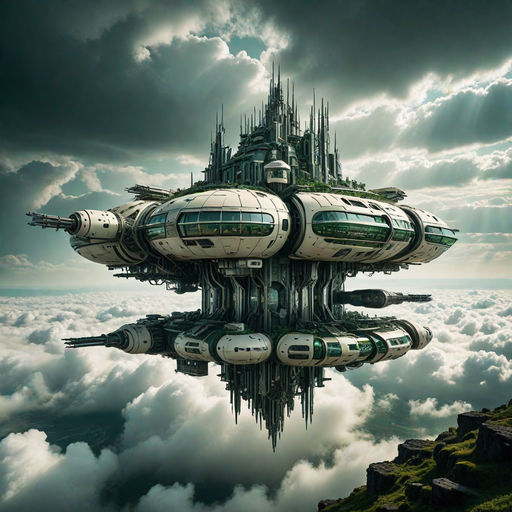 Self-Sufficient Machine City by Waldeck on DeviantArt