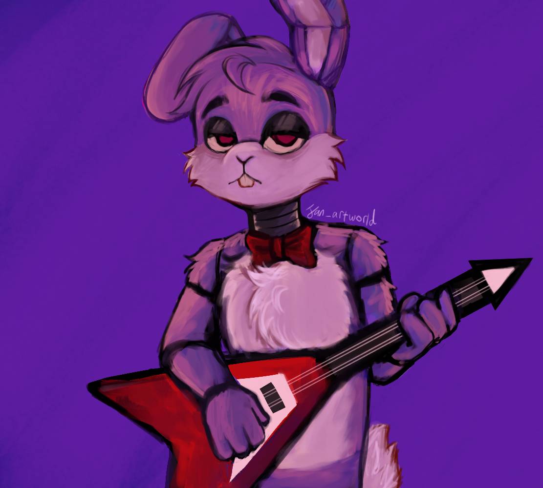 Bonnie Rthe Rabbit Bonnie the bunny (year of the rabbit 4/6) by janartworld on DeviantArt