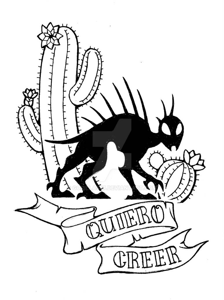 Chupacabra Tattoo by Gorillas57 on DeviantArt