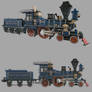 Mighty Eagle R.R. Locomotive #1/2 ''Astikatus''