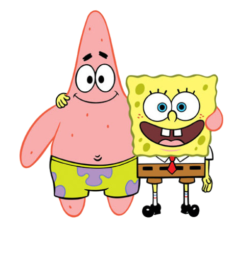 Bob Esponja y Patricio Estrella Png by PantalonesCuadradoss on DeviantArt