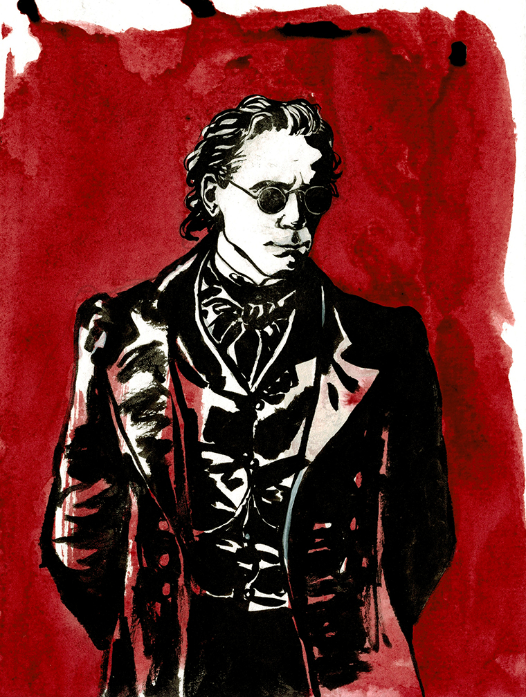 Inktober- Crimson Peak 2