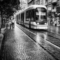 Tram in the Rain..
